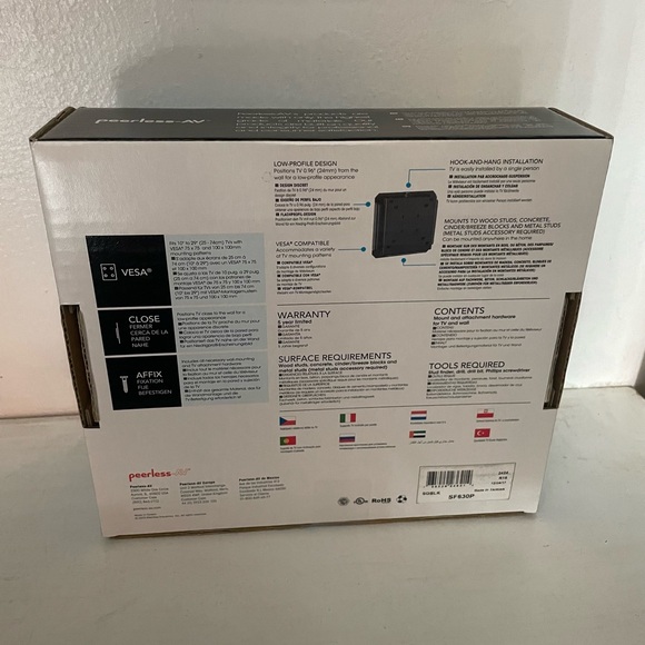 PEERLESS-AV SF630P SmartMount(R) Universal 10"-29" Flat Panel Wall Mount - Picture 3 of 3